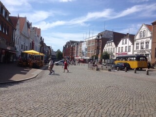 Blick vom Marktplatz in die Innenstadt