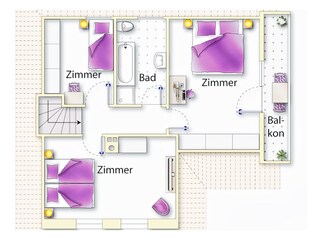 Casa de vacaciones Nieblum Plano de planta 27