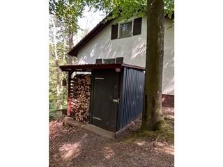 Abschließbare Fahrradgarage