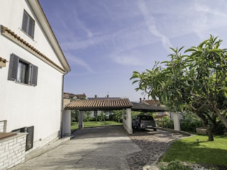 Private parking area