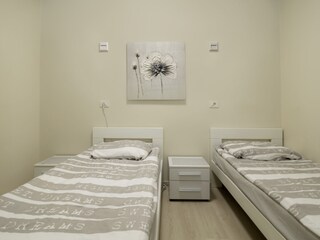 Second bedroom with single beds