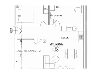 Grundriss (nicht maßstabsgetreu)