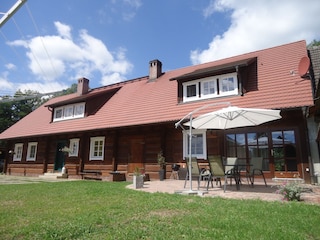 Fewo  mit Eingangs Terrasse
