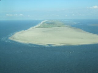 Luftaufnahme Insel Juist Billspitze