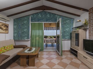 Holiday apartment Porec Living Room 8