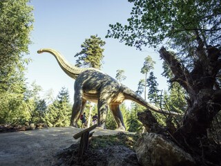 Brachiosaurus im Dinopark