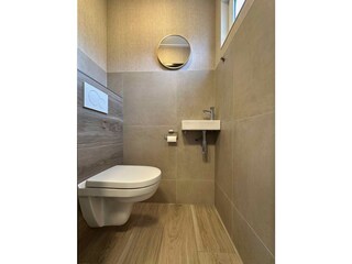 Toilette unten