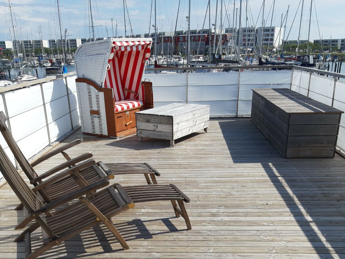 Auszeit auf der Dachterrasse