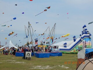 Drachenfest im Sommer in Schillig