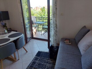 Sofa im Wohnzimmer