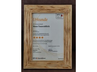 Zertifizierung 4 Sterne