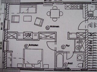 Appartement de vacances Dranske Plan d'étage 35