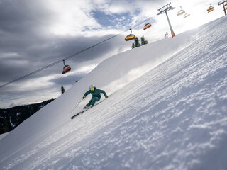 Skifahren in Saalbach