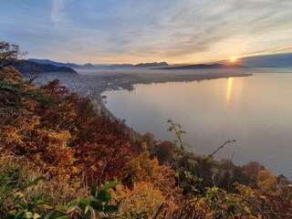 Sonnenuntergang Pfänder Wanderweg