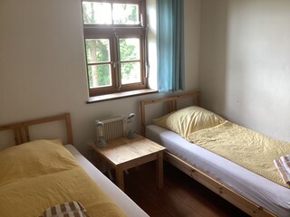 Schlafzimmer mit Einzelbetten