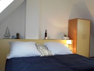 Schlafzimmer 3 im Dachgeschoss