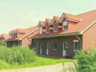 Eingang Ferienhäuser Burhave