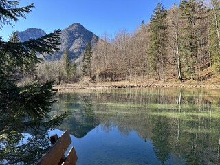 Taubensee am Fuße vom Rauschberg