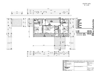 Villa Stanišovi Pianta del piano 21