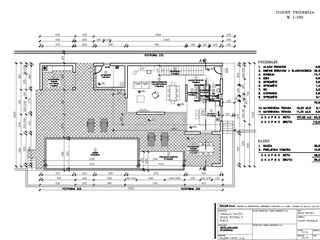 Villa Stanišovi Pianta del piano 22