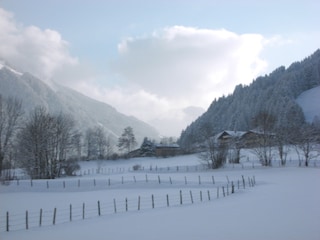 Ausblick vom Balkon nach Süden