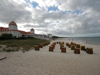 Abendstimmung am Binzer Strand.