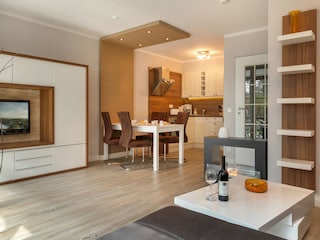 TV und WLAN sind vorhanden.