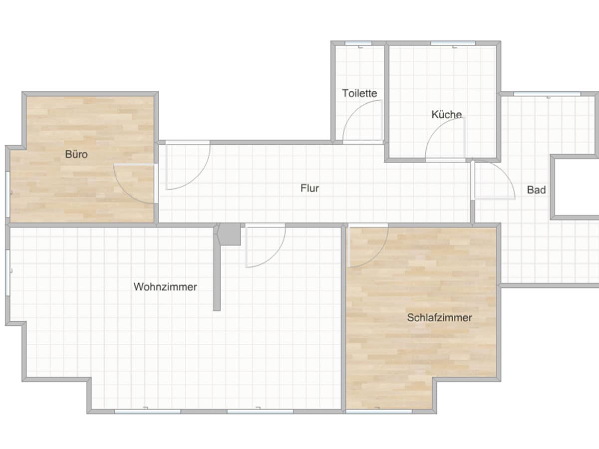 Ferienwohnung Bad König Grundriss 25