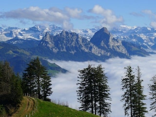 Wildspitz  Blick auf Mythen