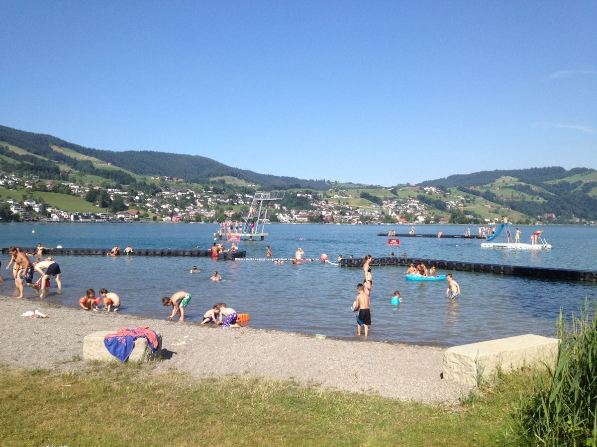 Baden im Ägerisee