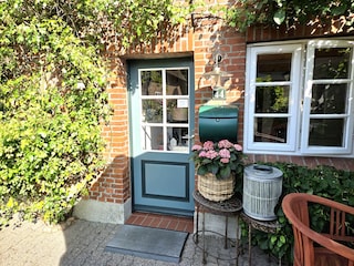 Ihr Eingang auf der Westseite