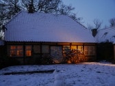 Buterhaus im Winter