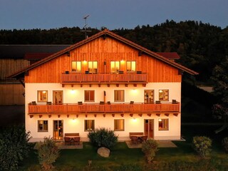 Abendstimmung Landhaus Altweck