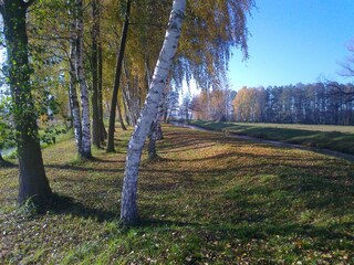 Der Damm am Kanal bei  Bukoitza