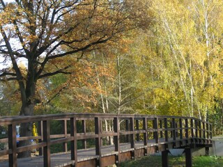Brücke über die Berste in den Hain