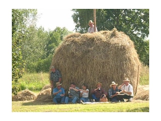 Brotzeit beim Schobern
