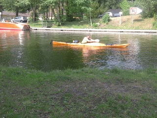 Eldekanal-Ideal zum Kanufahren