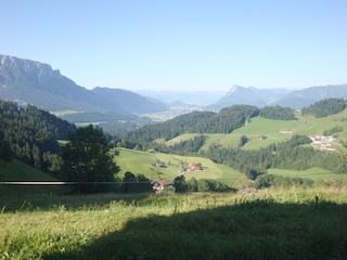 Traumhafter Ausblick über Inntal