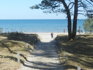 Strandzugang
