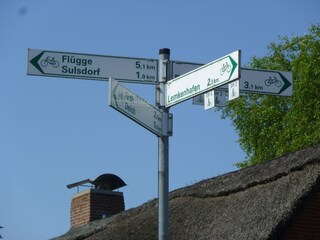 Erkunden Sie die Umgebung mit dem Rad !