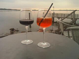 Sundowner im Café Sorgenfrei