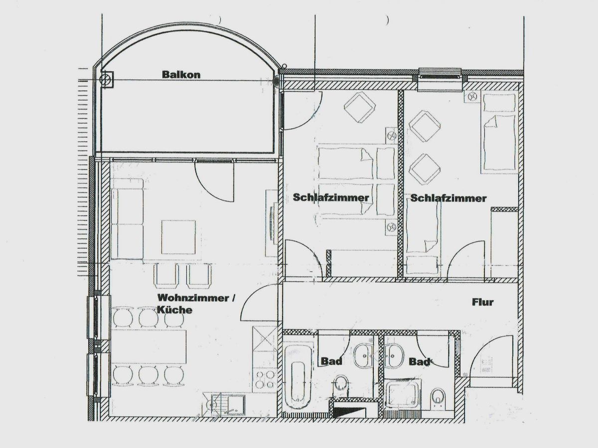 Grundriss - Haus 3 Wohnung 9