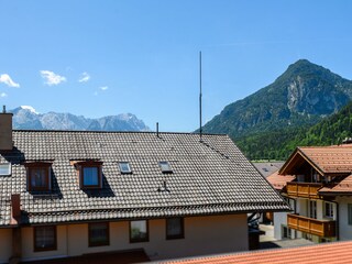 Blick vom Balkon