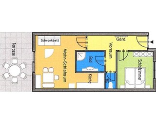 Bungalow Faak am See Plan d'étage 20