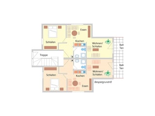 Ferienwohnung Lemkenhafen Grundriss 22