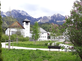 Blick über den Park