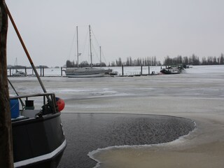 Hafen im Winter