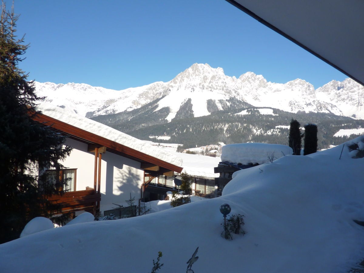 Winteraussicht Richtung "Wilder Kaiser"