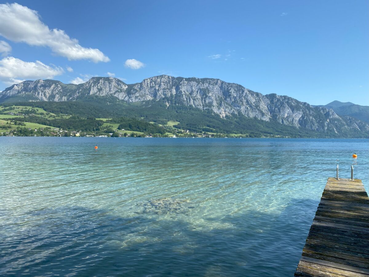 Apartamento de vacaciones Nußdorf am Attersee Grabación al aire libre 1