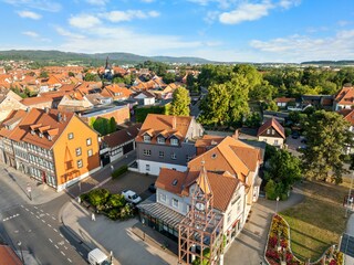 Beginn der Fußgängerzone am Haus zur Stadtecke